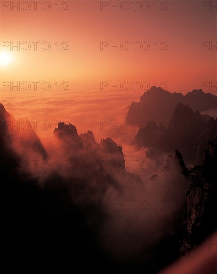 Huangshan mountains Anhui province China