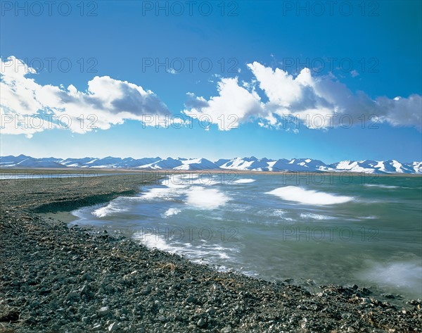 Lac de Qinghai, Chine