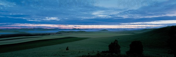 Grassland on Dam of Hebei Province, China