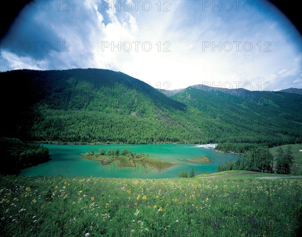 Landscape, Sinkiang Province, China