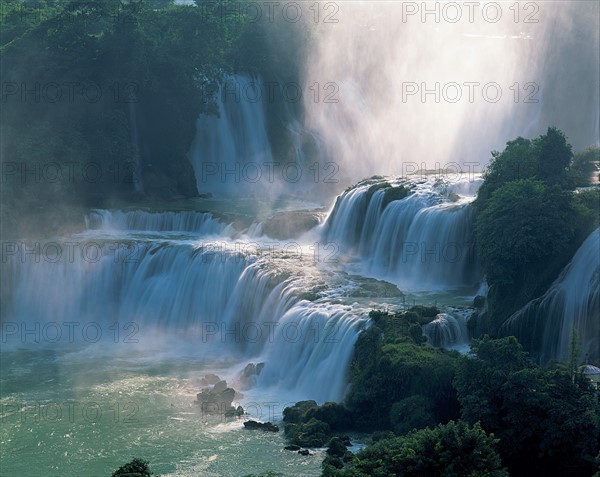 Cascade Detian, province de Guangxi, Chine