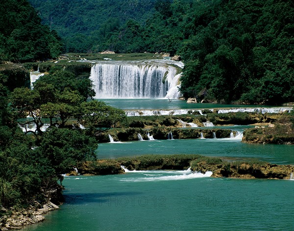 Cascade De Tian, province du Guangxi, Chine