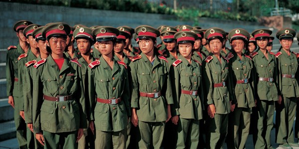Chinese  liberation army corps, China