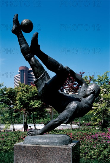 Statue in a park, Shangai, China