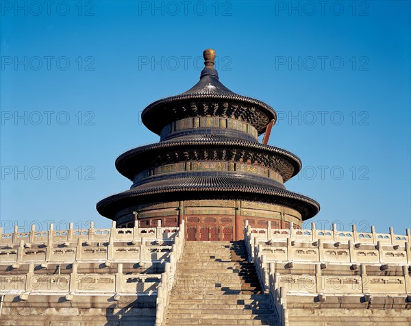 Temple du Ciel, Hall Qinian, Pékin, Chine