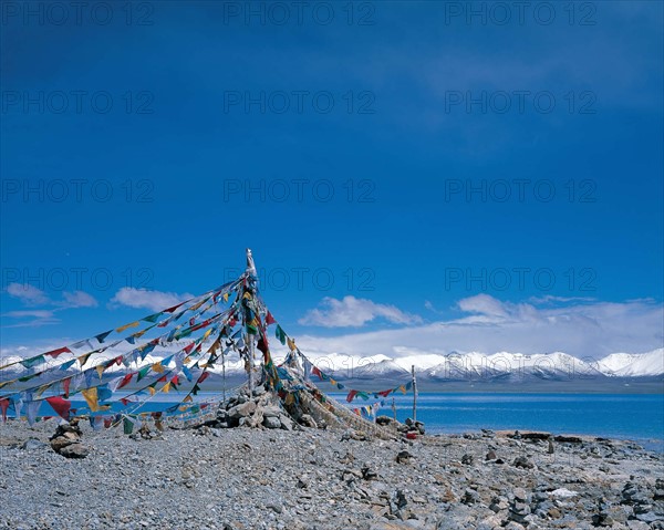 Lac Namco, Tibet, Chine