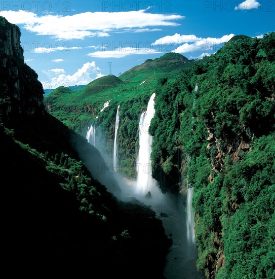 Rivière Malinghe, province du Guizhou, Chine