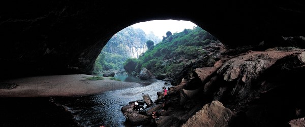 Pont naturel, province du Guizhou, Chine