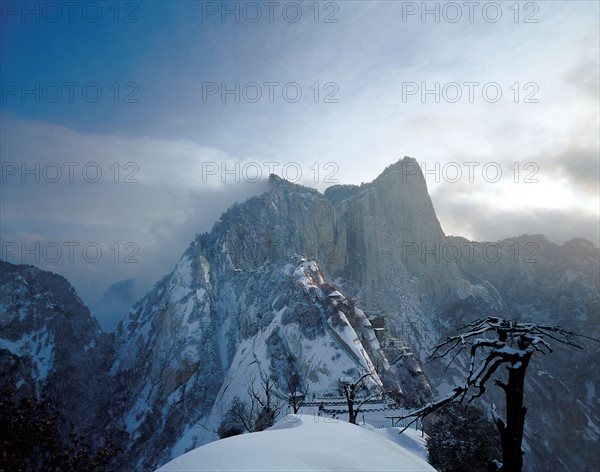 Mont Huashan, province du Shanxi, Chine