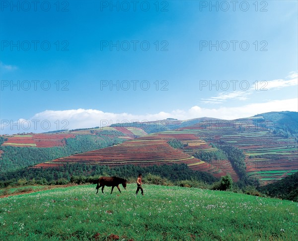 Dongchuan, province du Yunnan, Chine