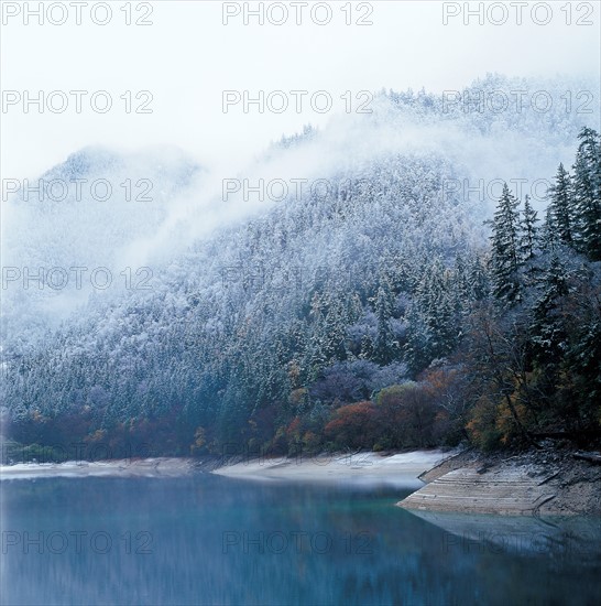 Vallée de JiuZhai,  province du Sichuan, Chine