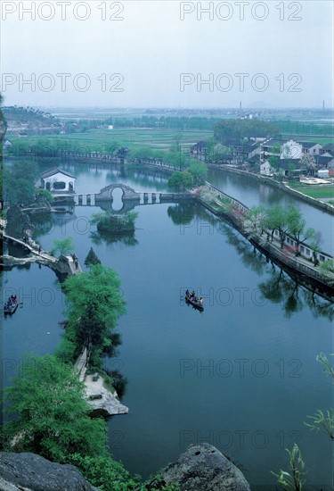 ShaoXing, Lac de l'est, province du Zhejiang, Chine