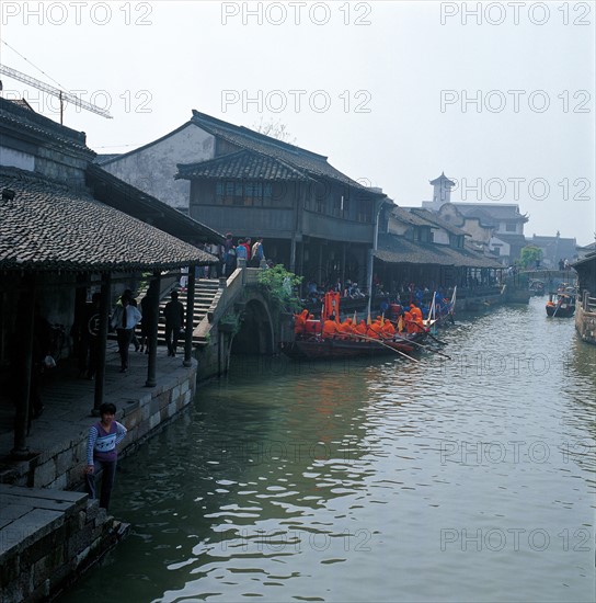 Waterside Village, Wuzhen, Zhejiang Province, China