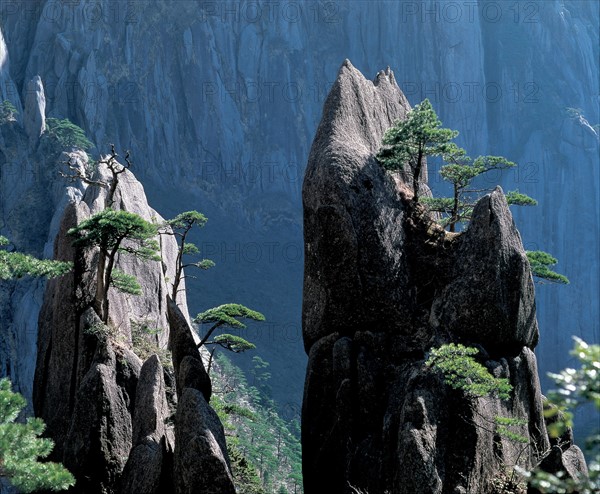 Mont Huangshan, Chine