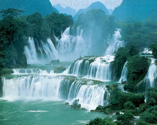 Chutes d'eau, Chine