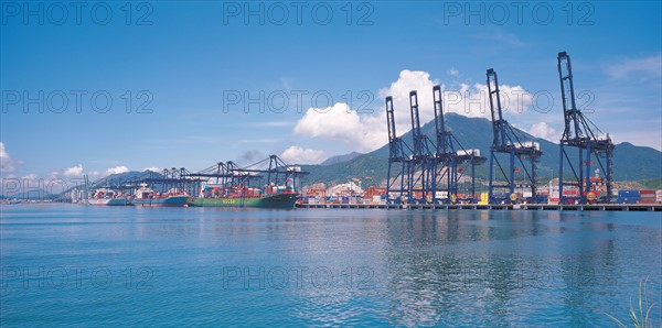Port de marchandises, Chine