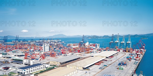 Port de marchandises, Chine