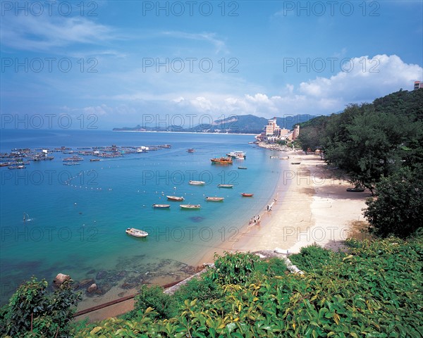 Plage, Chine