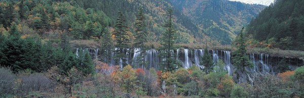 Chutes d'eau de Nuorilang, Chine