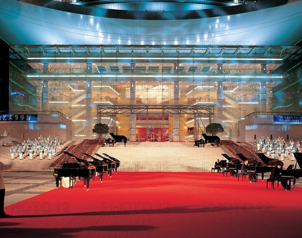 Concert hall, China