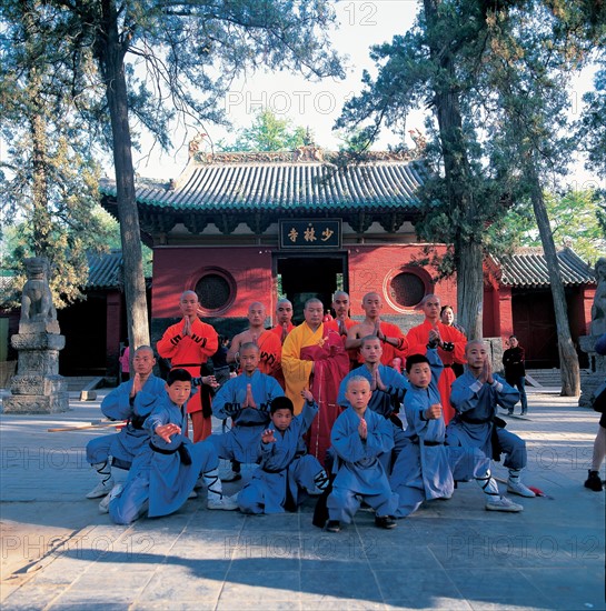 Monks, China