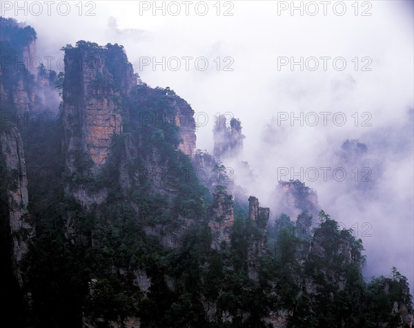 Site de Zhangjiajie, Chine