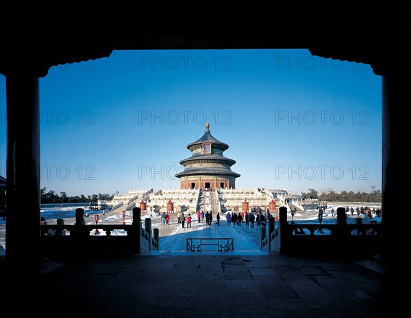 Le Temple de l'auguste ciel à Pékin, Chine