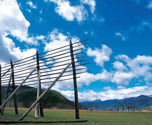 Ville de Zhongdian, Chine