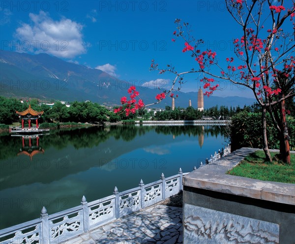 Les Trois Pagodes du Temple Chongsheng, Chine