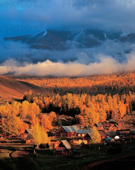 Massif de l'Altaï, Chine