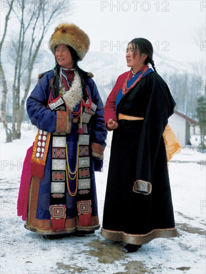 Couple tibétain, Chine