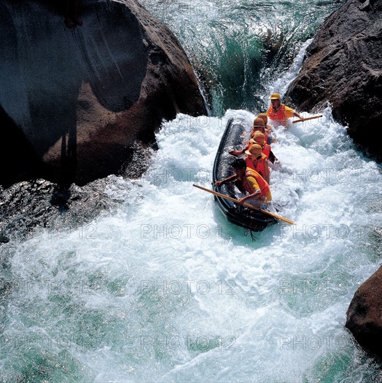 Rafting, Chine