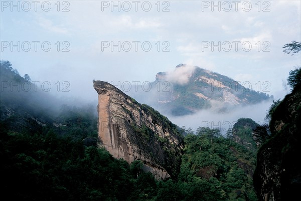 Les Monts Wuyi, Chine