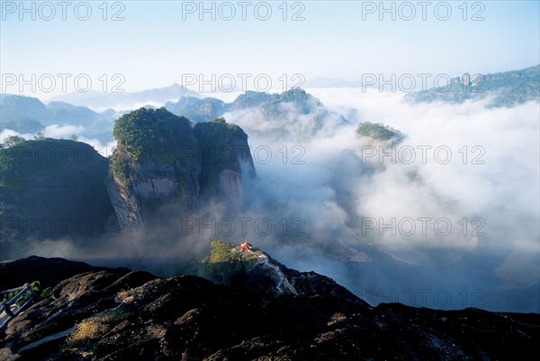 Les Monts Wuyi, Chine