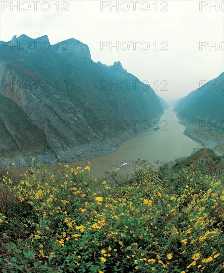 Le fleuve Changjiang, Chine