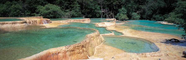 Colourful Pond, China