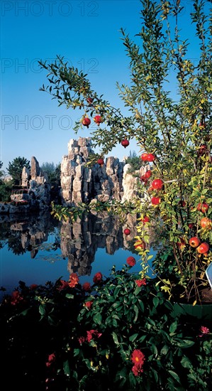 La jardin Shuangxiu à Pékin, Chine