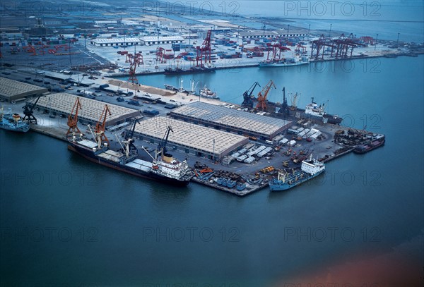 Tianjin harbour, China