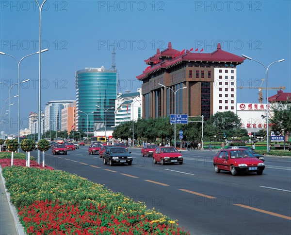 Route Changan, Pékin, Chine