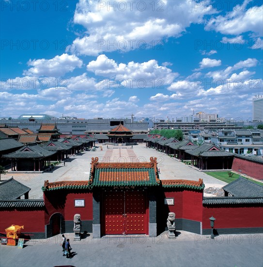 The Dazheng Hall, ShiWang Pavilion, China