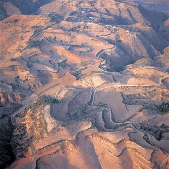 Vue aérienne, Chine