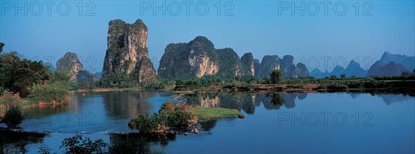 La rivère Li à Lijiang, Chine