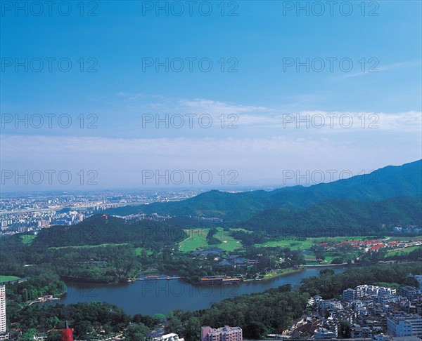 Vue aérienne, Chine