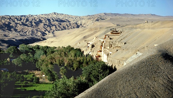 Mogao Caves in Dunhuang, China