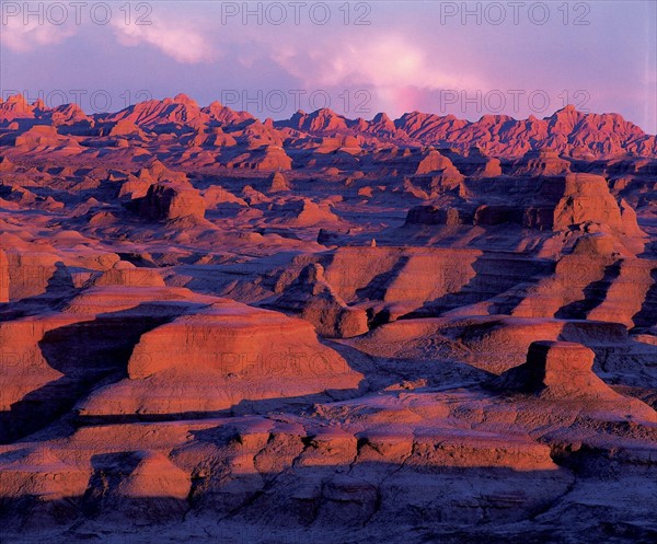 The “Colorful Bay” of the Junggar Basin, Sinkiang, China