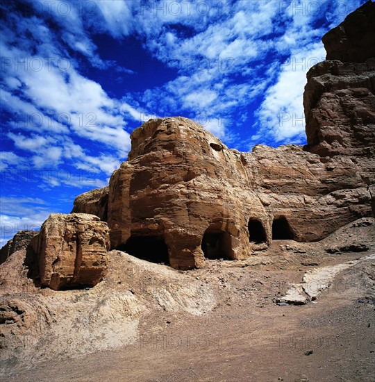 The ruins of Guge Kingdom,Ngari,Tibet,China