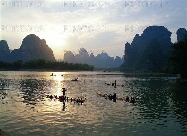 Lijiang River of Guilin,Guangxi Province,China