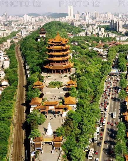 Yellow Crane Tower,Wuhan,Hubei Province,China