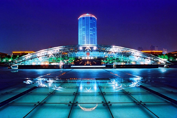 ESubway station of Science and Technology Museum in Shanghai,China