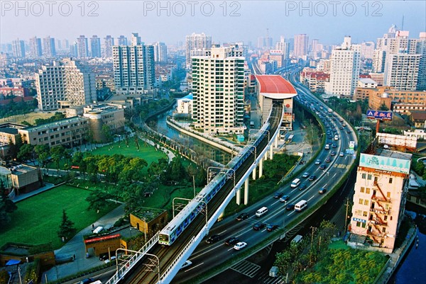 Mingzhu line in Shanghai,China